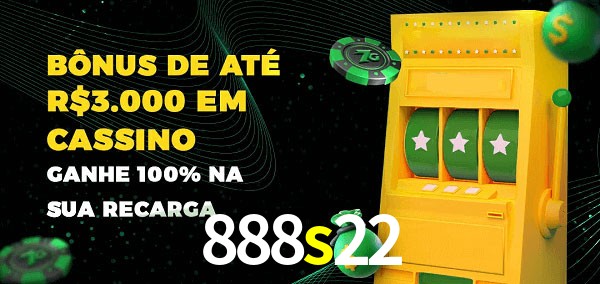 888s22 melhor bônus de depósito