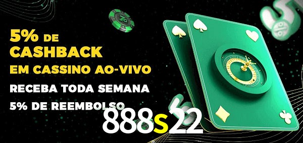 Promoções do cassino ao Vivo 888s22